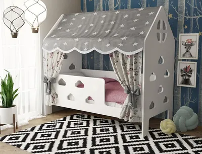 Детская кровать-домик Alitte Willy — купить недорого в mebHOME. Цены от  производителя. Размеры и фото. Отзывы.