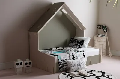 Кровать-домик: 50+ фото в интерьере, идеи для детской девочки или мальчика