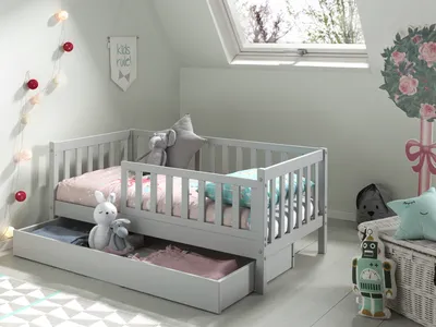 Кроватки для детей с безопасностью - Детская кровать для детей - Детская  кровать