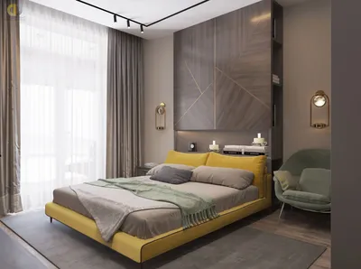 Дизайн 2-комнатной квартиры 52 кв.м. в стиле современный в ЖК Маяк -  портфолио ГК «Фундамент»