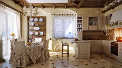 Дизайн кухни в деревенском доме: как самостоятельно подобрать декор в стиле  кантри?