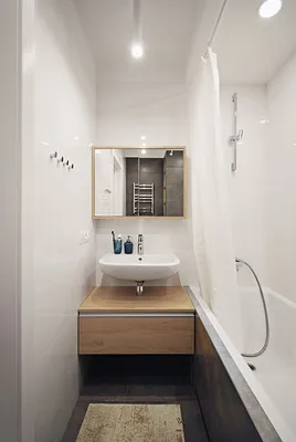 Дизайн ванной комнаты 3 кв.м. (60 фото), маленькая ванная — Идеи интерьеров