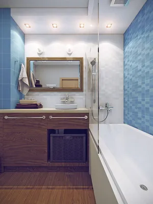 Дизайн ванной комнаты площадью 3 кв.м. - 75 вариантов интерьера