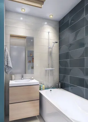 Дизайн ванной комнаты 3 кв.м. в современном стиле - фото | Aménager petite  salle de bain, Salle de bains avec wc, Idée salle de bain