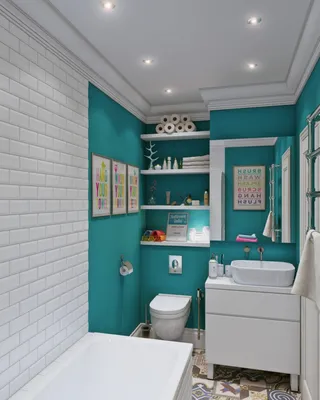 Дизайн ванной маленькой комнаты. 50 фото идей на 2020 год