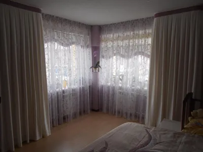 Дизайн штор для спальни: 130+ реальных фото примеров