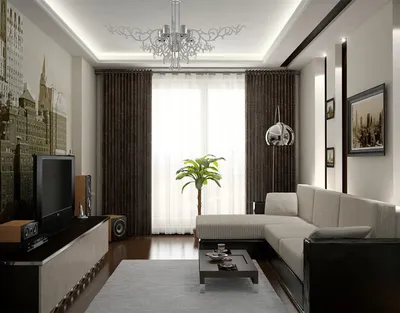 Дизайн зала в квартире: оригинальный интерьер для разных квартир на все  случаи жизни