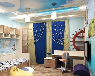 Шторы в детскую комнату для мальчика — выбираем подходящий дизайн — Дизайн,  отделка и ремонт квартиры