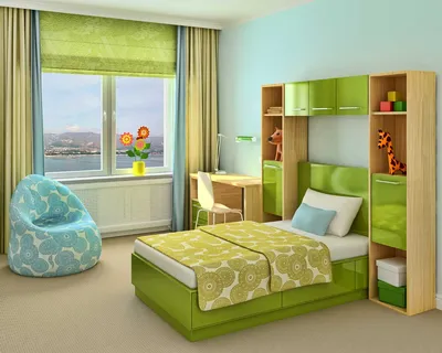 Выбор оптимального дизайна штор в детскую комнату