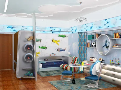 Детская комната для мальчика — фото интерьера и варианты оформления — Дизайн,  отделка и ремонт квартиры