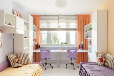 Современный дизайн квадратной детской комнаты: 100 фото красивых идей