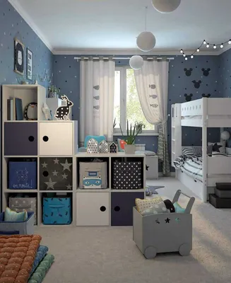 Детская комната икеа - идеи создания стильного интерьера и варианты  оформления детской