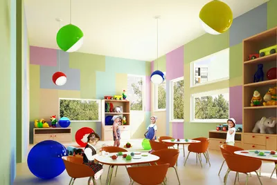 Оформление игровой комнаты в детском саду » Картинки и фотографии дизайна  квартир, домов, коттеджей