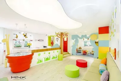 современный интерьер детского сада: 6 тыс изображений найдено в  Яндекс.Картинках | Clinic design, Daycare design, Children's clinic
