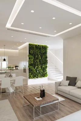 Дизайн интерьера дома 200 кв м в стиле Минимализм на ЖК Заповедный парк |  Студия АС Бюро