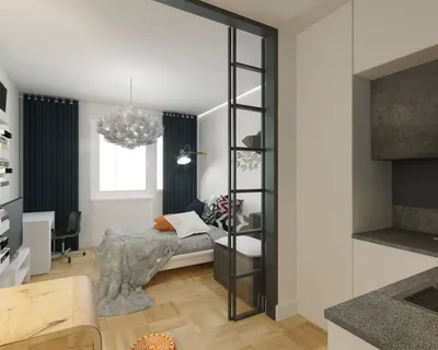 Современный дизайн маленькой квартиры-студии | Для дома, Квартира, Дизайн