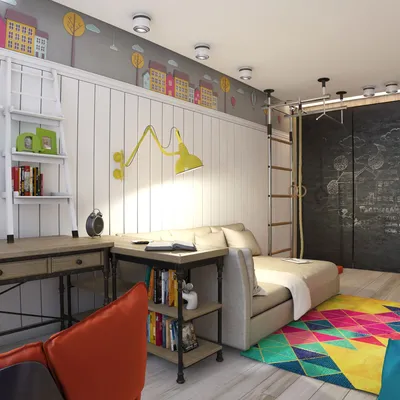Ремонт в детской комнате / Дизайн детской комнаты ⋆ Ремонт квартир под ключ  в Алматы
