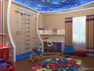 Как сделать ремонт в детской комнате