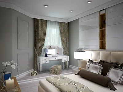 Дизайн интерьера с эркером | Фото современного дизайна комнаты-гостиной с  эркером в доме