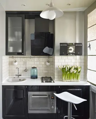 Дизайн кухни 4 кв м - дизайн и планировка маленькой кухни 4 квадратных метра,  фото вариантов интерьера.