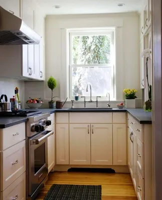 Дизайн узкой кухни: 88 фото лучших идей сочетания в интерьере кухни