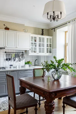 Красивые кухни в частном доме – 135 лучших фото дизайна интерьера кухни |  Houzz Россия