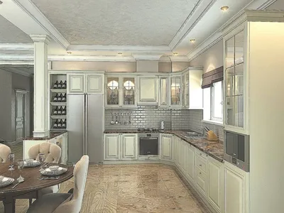 Дизайн кухни столовой гостиной в частном доме (56 фото): в современном  интерьере | Дом, Дизайн кухни, Дизайн