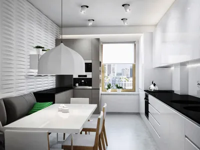 Дизайн кухни от 8 кв м с балконом (9, 10, 11, 12, 13 и 14 м2): планировка,  идеи, интерьер
