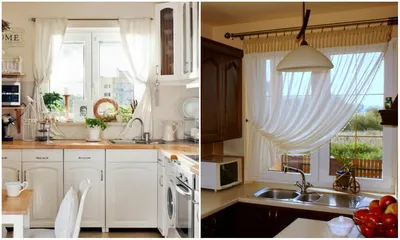 Выбираем шторы для маленькой кухни | Полезная информация от компании  Профдекор