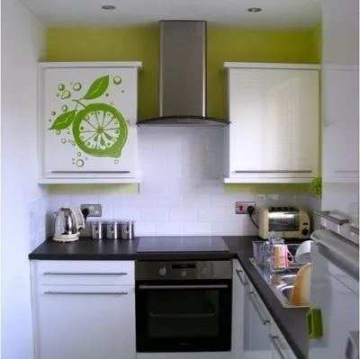 Дизайн маленькой кухни 3 кв м | Small apartment kitchen, Small kitchen  decor, Kitchen decor modern