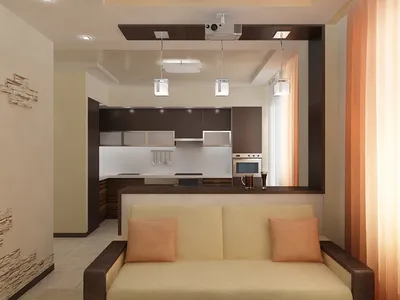 дизайн маленькой однокомнатной квартиры