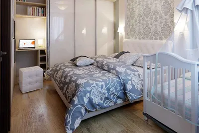 Зонирование маленькой квартиры Спальня и детская Сделай Дом Сам