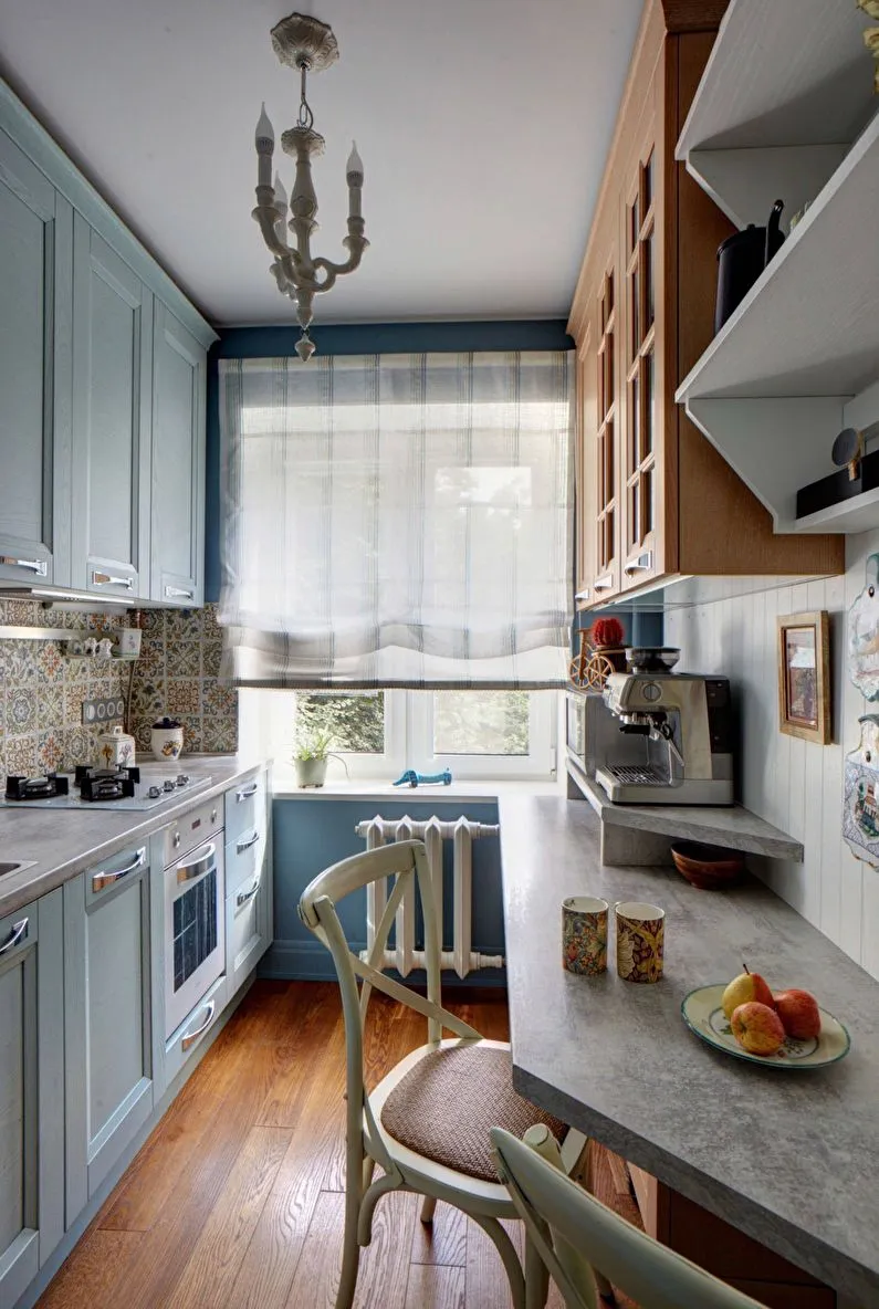 Дизайн маленькой кухни - как обустроить мини кухню у себя дома