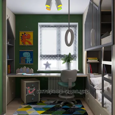 Дизайн маленькой детской комнаты... інше місто