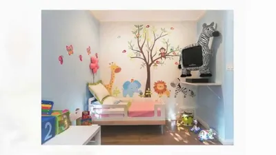 Дизайн маленькой детской комнаты - YouTube