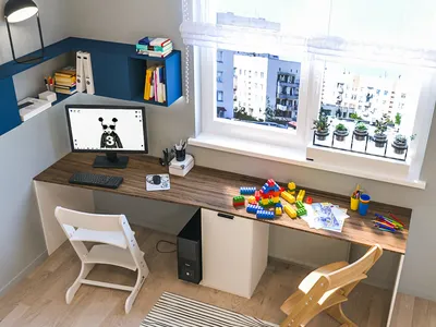 Как правильно организовать письменный стол и рабочую зону для школьника?