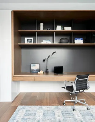 Рабочее место в спальне: 50 примеров • Интерьер+Дизайн