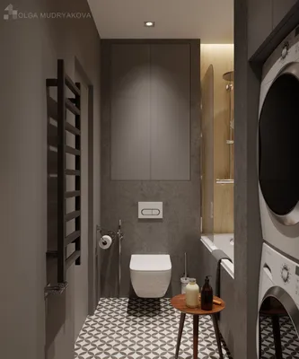 Дизайн ванной комнаты совмещенной с туалетом: более 100 фото