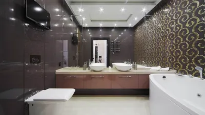 Дизайн ванной комнаты с окном - лучшие решения для интерьера на фото от  SALON