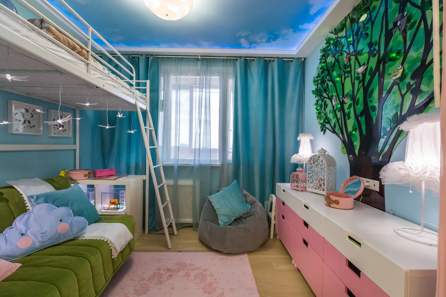 Дизайн детской 2022–2023. 50 идей дизайна и оформления интерьера комнаты для ребенка