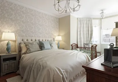 Дизайн интерьера спальни с использованием белого цвета