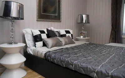 Спальни с белыми стенами – 135 лучших фото дизайна интерьера спальни |  Houzz Россия