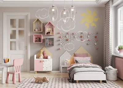 Красивый белый интерьер детской комнаты 2022 года: лучшие дизайн-проекты