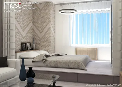 Как зонировать комнату на спальню и гостиную: 7 вариантов • Интерьер+Дизайн