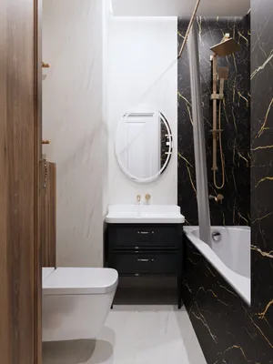 Дизайн маленькой ванной комнаты: 10 принципов