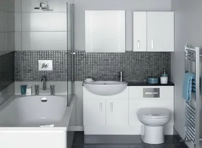 Идеи дизайна маленькой ванной комнаты | Дизайн интерьера | Дзен