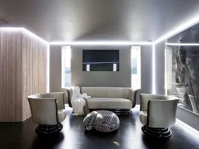Гостиная в стиле хай-тек: дизайн интерьера, 70 фото проектов, стенка и  другая мебель