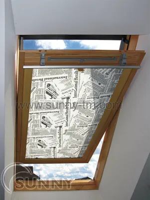 Шторы на мансардные окна - купить шторы для мансардных окон - TM SUNNY