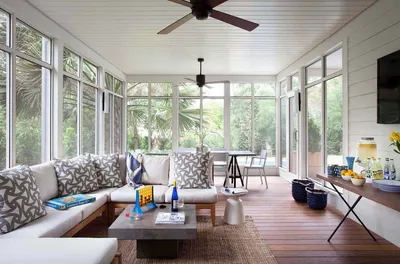Pin by Heather Madigan on front porch | Sunroom decorating, Porch design  ideas, Sunroom designs