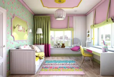 Детская комната: современный дизайн с красивым интерьером, фото примеров